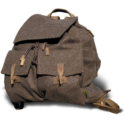 Jagdrucksack "Cervus" aus Loden und Leder